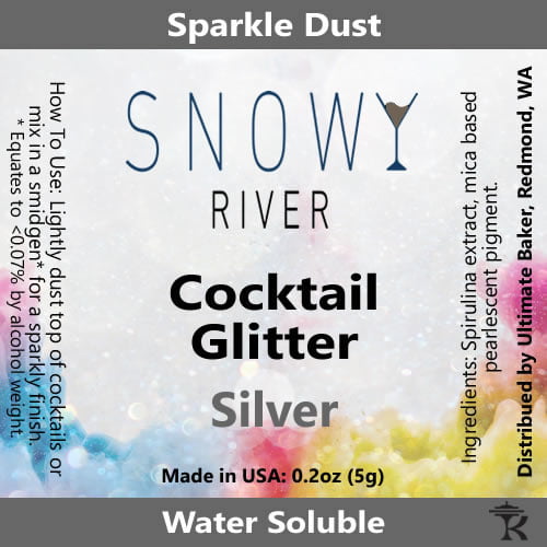 Glitter My World Brand Bulk Glitters - Glitter Snow