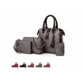 thumbnail image 1 of Set 4 Bolsas Moda Mujer Dama Colgante Gato Borla Versatil Xtellar gris, 1 of 4