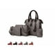 thumbnail image 1 of Set 4 Bolsas Moda Mujer Dama Colgante Gato Borla Versatil Xtellar gris, 1 of 4