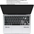 thumbnail image 4 of Autorización：Funda de teclado ultradelgada para MacBook Air de 13 pulgadas, versión 2020, modelo A2179 con Touch ID, accesorios para MacBook Air de 13 pulgadas, piel protectora suave al tacto Adepaton 2035062-3, 4 of 8