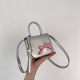 thumbnail image 1 of Bolso para niños con lazo creativo en contraste de color, mini bolso cuadrado pequeño, bolso cruzado para niña dulce, bolso rojo para mujer, 1 of 5