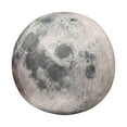 thumbnail image 2 of 3D Lunar Plush Pillow Ultra-Soft Realistic Craters Textured Surface, Educational Stem Toy For 3-8 Year Olds, Gift For Little Astronomers Bedroom Decor & Classroom Use, 2 of 8