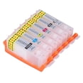 thumbnail image 4 of Kit de recarga de cartuchos de tinta universal de 6 colores para impresoras de inyección de tinta, compatible con PIXMA MG6350, 4 of 8