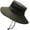Green, variant on CoCopeaunts Large Bucket Hat for Men Big Brim Anti-UV Fishing Cap Breathable Mesh Fisherman Hat with Adjustable Chin Strap