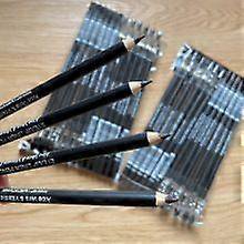 Lápiz de cejas de madera, delineador de ojos, resistente al sudor, fácil de aplicar, color café negro con