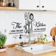 thumbnail image 5 of Pegatinas de pared para cocina, diseño divertido, utensilios de cocina, decoración del hogar, restaurante, 5 of 8