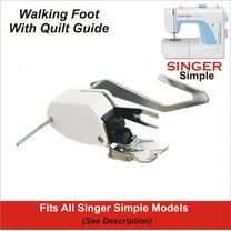 Walking Foot Even Feet With Guide For Singer Heavy Duty 44S 4411 4423 4432  4452 5511 5523 5532 HD6380, 6600C, 6800C 