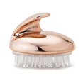 thumbnail image 1 of Cepillo de masaje para el cuero cabelludo Nikou silicona suave oro rosa, 1 of 12