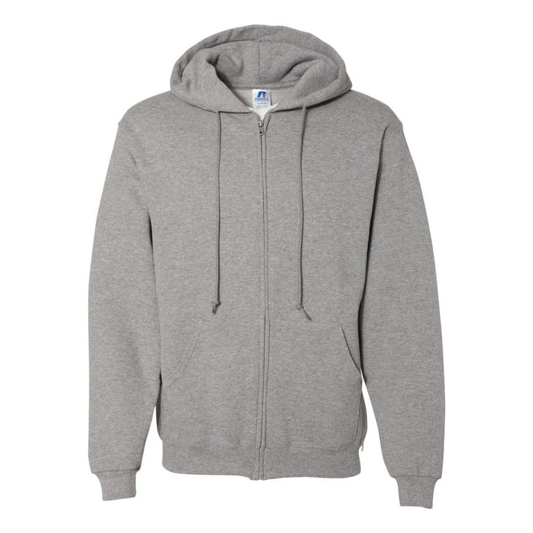 Russell Athletic Men's Dri-Power Fleece Hoodie with Full-Zip Russell Athletic Men's Dri-Power Fleece Hoodie with Full-Zip