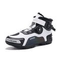 thumbnail image 4 of JG WOLVES - Motorcycle Boots - All-Season Comfort & Adventure - Waterproof Touring & Off-Road Riding Shoes - For Men & Women,White-cotton,37, 4 of 18