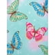 thumbnail image 4 of Tamaño de la tecla de la mariposa de la mariposa del hombro frío Rosegal Mangas largas de talla grande, 4 of 5