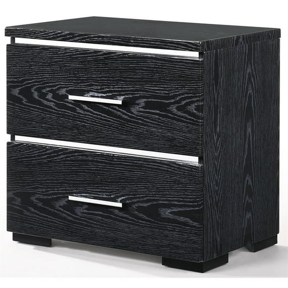 ACME Laleh Accent Table in Black (High Gloss)