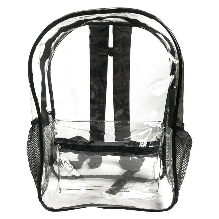 Full size top clear backpack