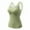 Green, variant on Thermal Underwear Bra for Women Casual Sleeveless Tank Tops Fall Loose Solid Color Warm Bottoming Tops