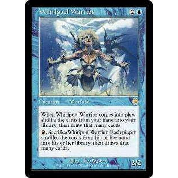 MtG Apocalypse Rare Whirlpool Warrior (Foil) #36