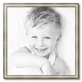 thumbnail image 2 of ArtToFrames 24" x 24" Antique Silver Panel Picture Frame, 24x24 inch Silver Wood Poster Frame (WOM-4760), 1 Pack, 2 of 6