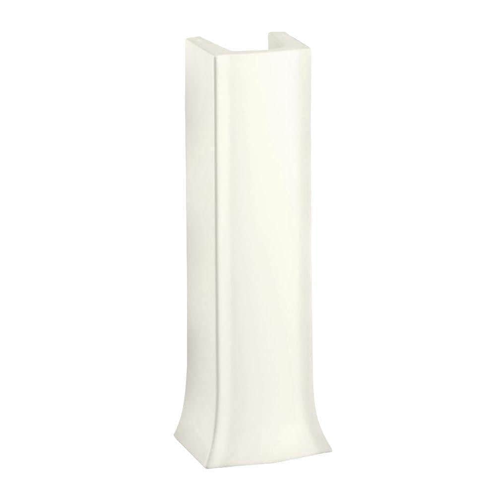 Archer Bathroom Sink Pedestal - Finish: Biscuit