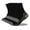 Black, variant on WREESH Unisex Long Socks Running Socks Sweat-Absorbing, Breathable, And Warm Outdoor Socks For Sports Black