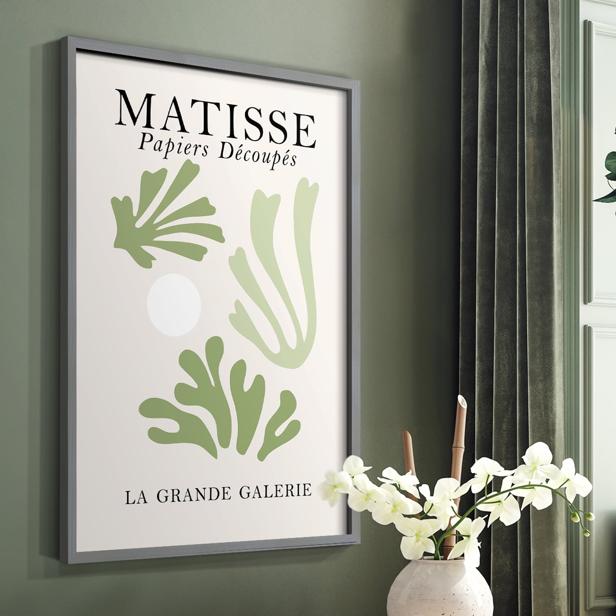 Matisse CCLXXXV in Solid Wood 22 x 28 Framed Print