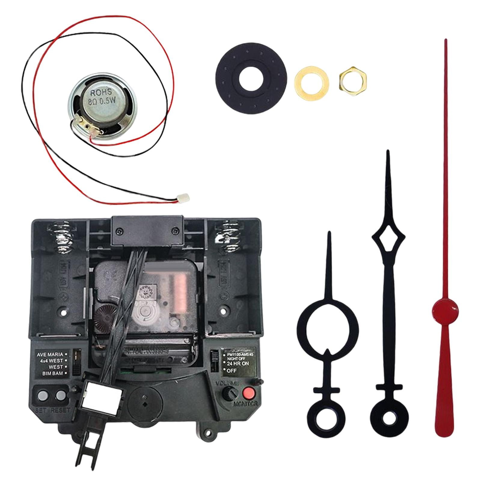 Large Pendulum Clock Movement, with Hands Music Box Fittings Parts