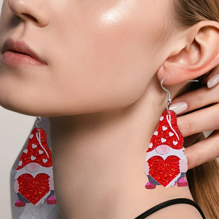 Fun pink earrings best sale