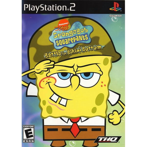 Restored Spongebob: Battle for Bikini Bottom | PlayStation 2 (Refurbished)