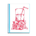 thumbnail image 1 of Jugo de limón ilustracion Dibujo Acuarela Carpeta combinada de protección de páginas, 1 of 3
