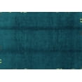 thumbnail image 1 of Ahgly Company Indoor Rectangle Abstract Turquoise Blue Modern Area Rugs, 7' x 10', 1 of 4