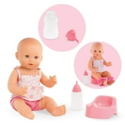 COROLLE DOLLS #130400 EMMA DRINK AND WET BATH BABY