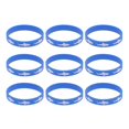 thumbnail image 2 of 25 Pcs Bracelet Jonc Requin Imprimé en Silicone Décoration Bracelet pour Femmes Hommes, 2 of 8