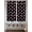Black, variant on Valentine's Day 2 Panel Kitchen Curtains for Windows, Pink Bows Shining Stars Simple Art Bathroom Privacy Curtain, Home Décor Window Treatment for Bedroom/Living Room 55"x45"