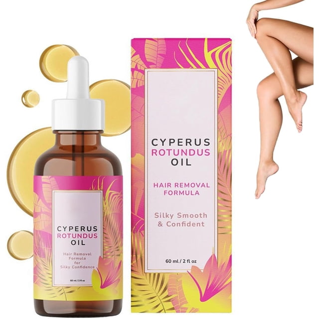 Natural Cyperus Rotundus Oil, Removedor De Vello Corporal Sin IrritacióN, Tratamiento Para Piernas, Brazos Y Axilas, Tratamiento Para Piernas, Brazos Y Axilas, Suaviza La Piel Y Reduce El Rebrote