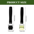 thumbnail image 2 of AURARMLET 2 Pcs Rouleau Insonorisé Bois Noir avec Type Lisse pour Usage Automobile, 2 of 8