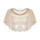 thumbnail image 5 of Chal de Lentejuelas Salvador Mantón de las Mujeres Beige, 5 of 7