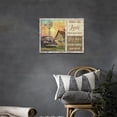thumbnail image 3 of Farmhouse Old Truck Wall Art Rustic Country pictures Wall Decor Windmill Barn Canvas Prints Framed Modern Farm Painting Artwork Home Decoration for Bathroom Kitchen Living Room Office 16"x12", 3 of 6
