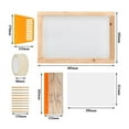 thumbnail image 6 of Screen Printing Starter 110T Mesh Inkjet Film Scraper, 6 of 6