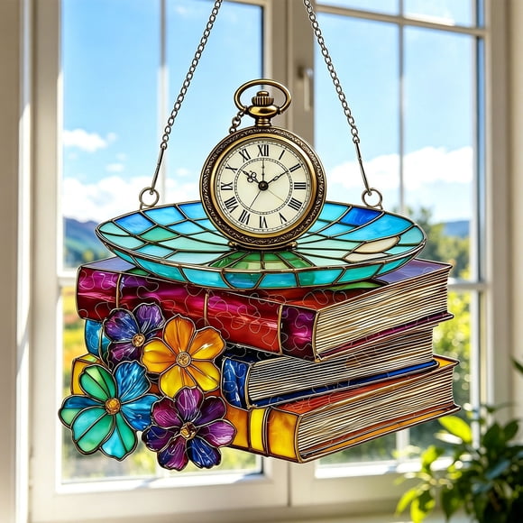 Acrylic Puzzle Colorful Window Decor