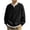 Black, variant on StSilkitty Men's Long Sleeve Sweatshirts 2 in 1 Crewneck Casual Pullover Sweatshirts Lightweight Loose Comfy Tops