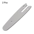 thumbnail image 3 of Uxcell 5 Inch Mini Chainsaw Guide Bar Replacement for Handle Cordless Electric Chain Saws Bar, 2 Pcs, 3 of 6
