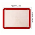 thumbnail image 5 of Silicone Fiber Baking Mat with Buckle,Corners Snap to Form Baking Tray,Foldable Camp Kitchen Organizer Tray,Leakproof Non-Stick Oven Liner, 5 of 9