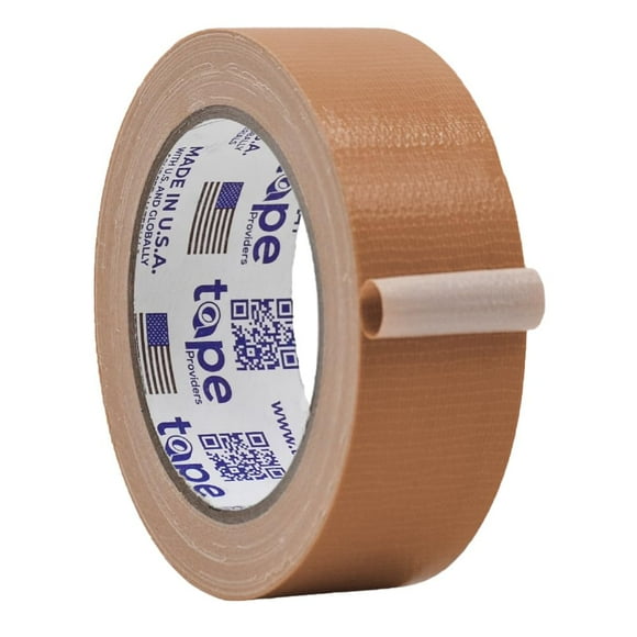 WOD DTC10 Ruban Adhésif Industriel Avancé de Qualité Tan (Beige), 1.5 Pouce x 60 Pieds, Imperméable, Résistant aux UV pour Artisanat et Amélioration de la Maison