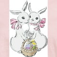 thumbnail image 3 of CafePress - Easter Rabbits Women's Pink T Shirt - Women's Classic T-Shirt, 3 of 4