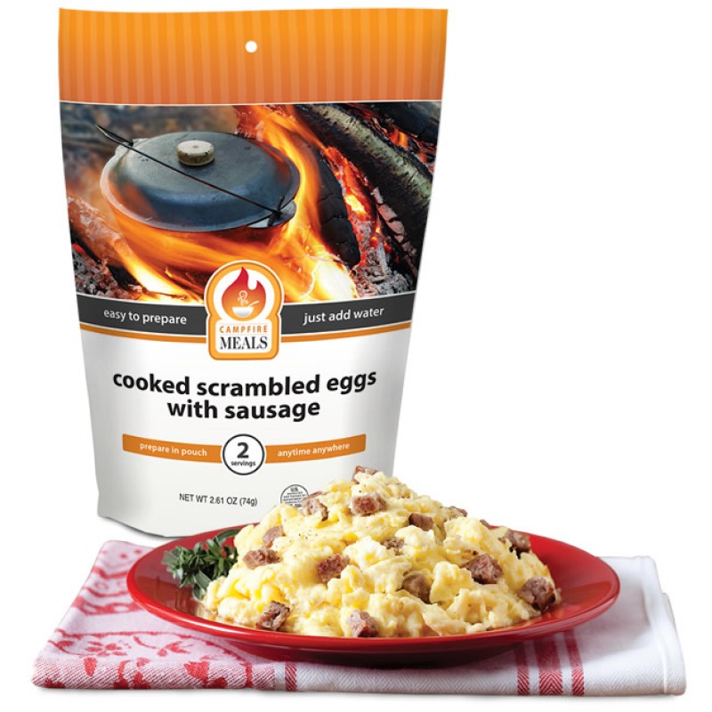 Campfire Meals Scrambled Eggs with Sausage by Supplier Generic