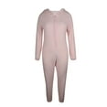 thumbnail image 4 of One opening Women One Piece Pajama Fleece Adult Onesie Zip Up Plush Faux Fur Jumpsuit, 4 of 6