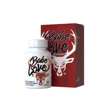 Bucked Up Babe Love Hormone & Libido Supplement for Women, 60 Capsules