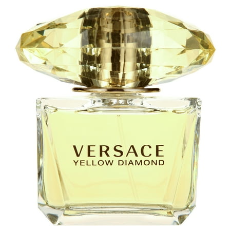 Versace Yellow Diamond Eau De Toilette Spray, Perfume For Women, 3 oz, Full size