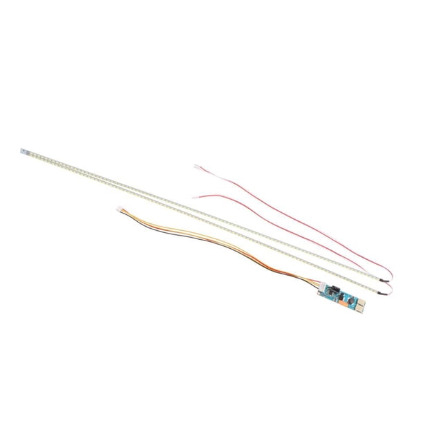Kit de Lámparas de tirarere de Retroiluminación LED de 2 Piezas de 540 Mm Ajustables para Reparación de TV de 24 Pulgadas
