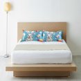 thumbnail image 6 of Yayeee Pillowcase Queen Size Set of 2 Satin Wrinkle Resistant Pillow Case, Easter Bunny Pattern, 6 of 8