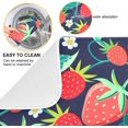 thumbnail image 2 of Polovillae Colorful Tropical Flowers Dish Drying Mat for Kitchen Counter Absorbent Heat Resistant Microfiber Dishes Drainer Mat 16x18 in Dish Pad Sink Mat Protective Pad Kitchen Decor, 2 of 6