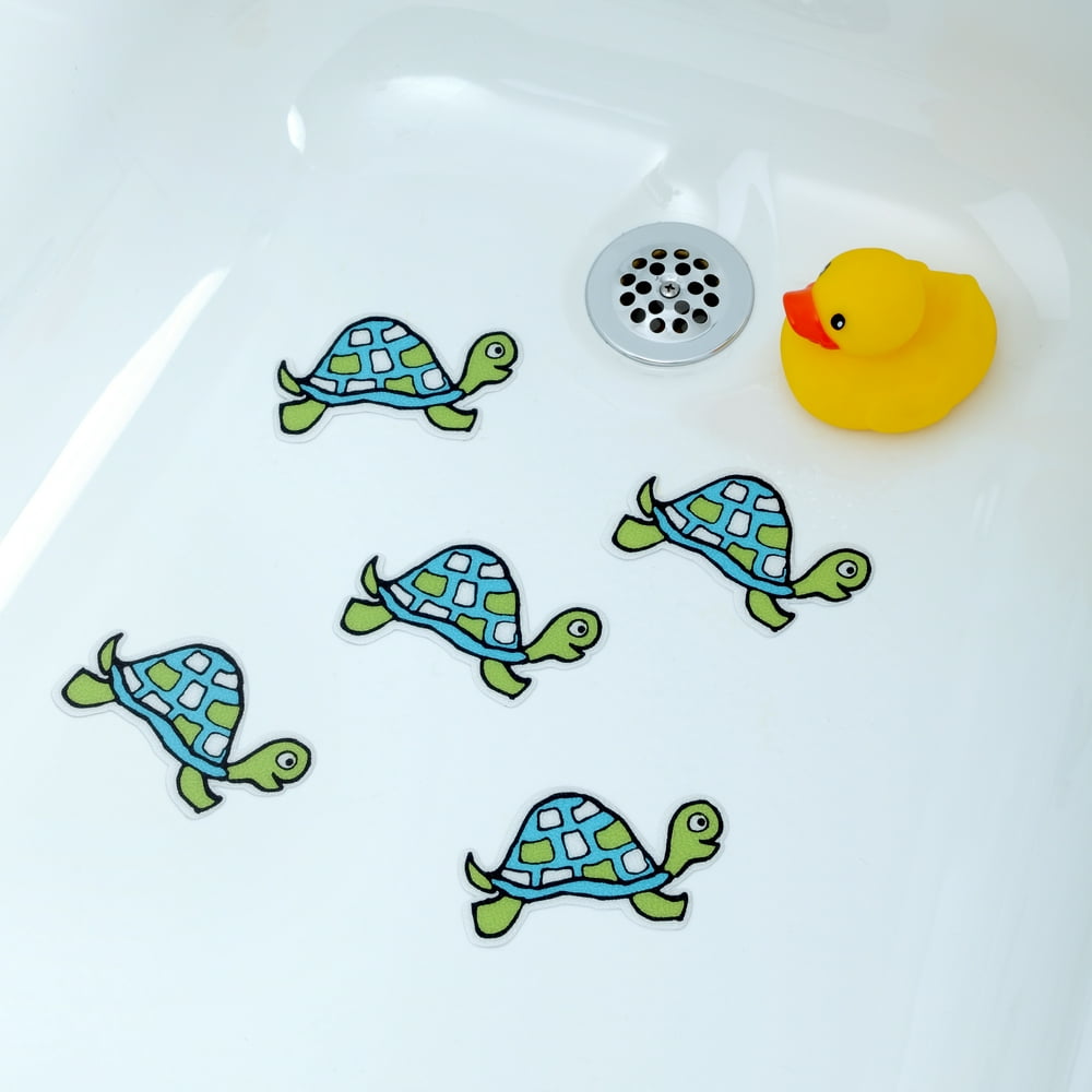 SlipX Solutions Adhesive Bath Treads Tub Tattoos